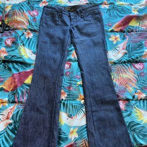 Special Edition Frankie B Tweed Super-Dark, Extra Long Denim- Size 2
